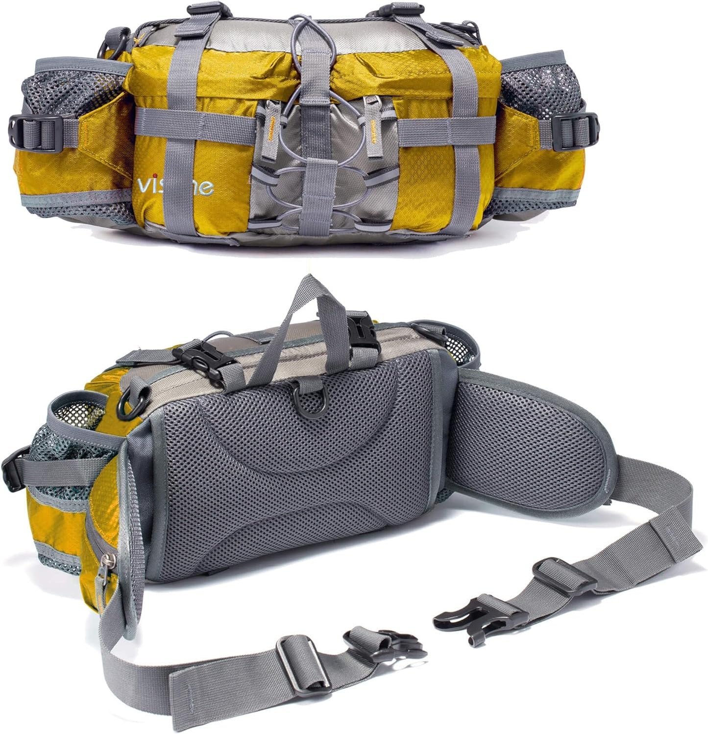 Waist Bag with Water Bottle Holder Hydration 