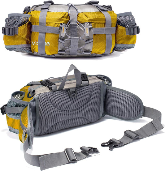 Waist Bag with Water Bottle Holder Hydration 