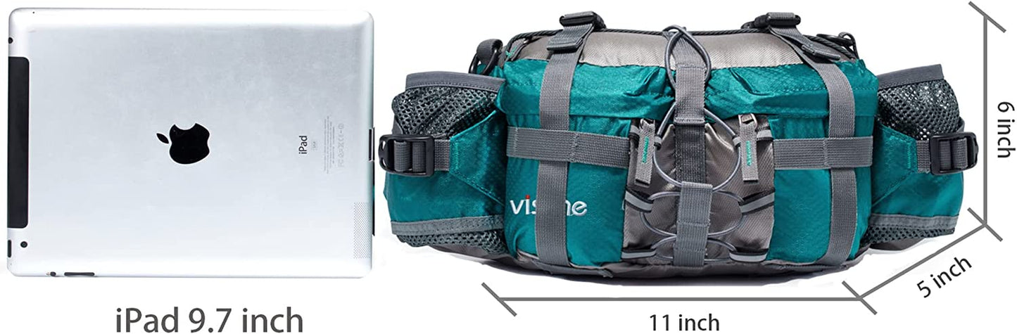 Waist Bag with Water Bottle Holder Hydration 