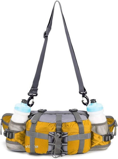 Waist Bag with Water Bottle Holder Hydration 